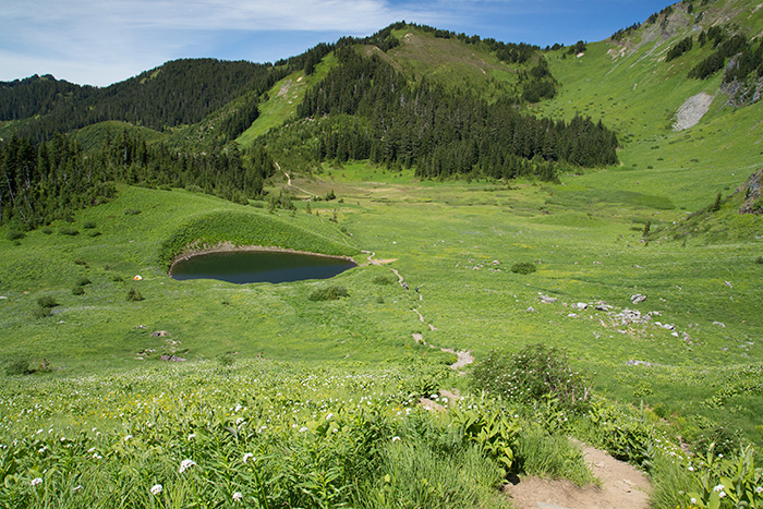 Spoon Lake at Mount Cheam